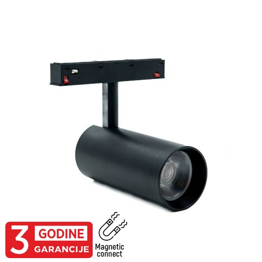 Reflektor  Magnetni šinski  M204030-120 3000K 12W 48V LED 24° 120x50x110mm — slika 3