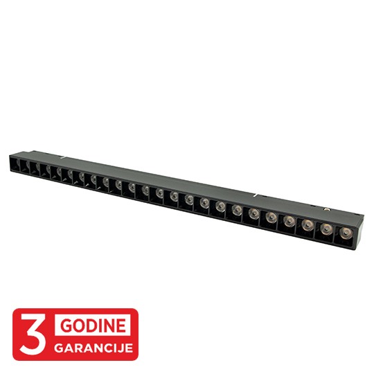 Svjetiljka magnetna linearna M204005-440 3000K 24W 48V LED 24° 436x22x45mm — slika 3